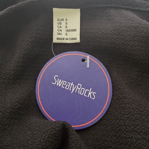 SWEATY ROCKS Black Romper - Picture 4 of 7